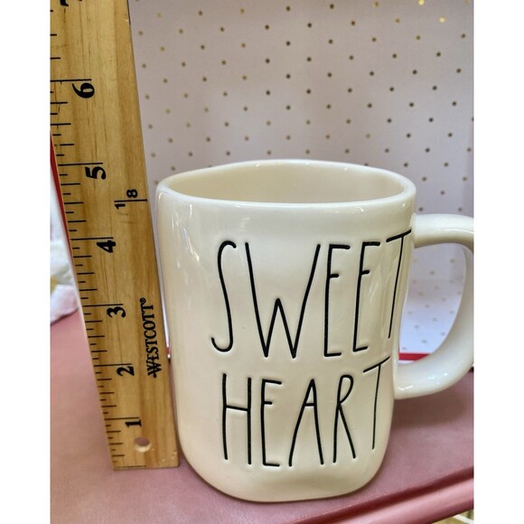Rae Dunn Artisan Collection SWEET HEART White Mug Double Sided Valentine's Day - Picture 7 of 7